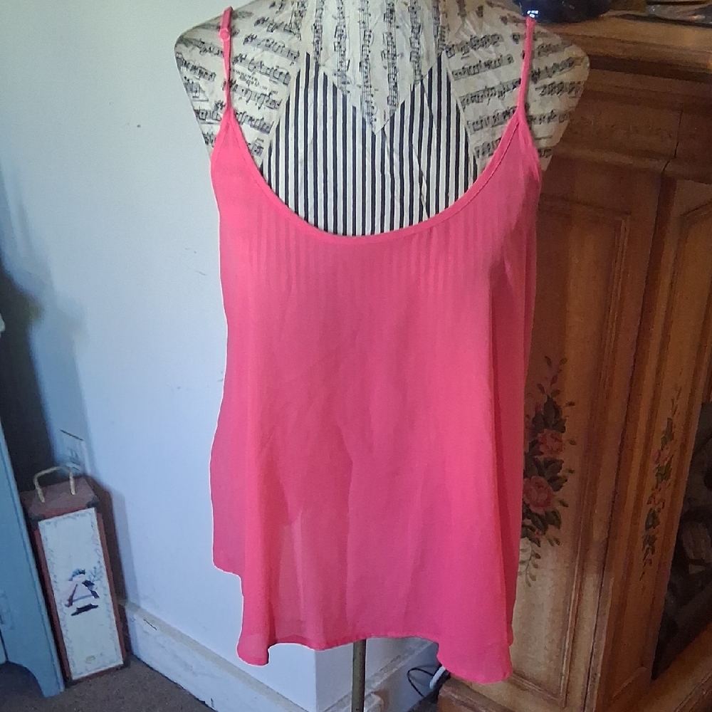 Apt. 9 Vibrant Pink Camisole Top